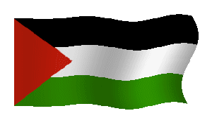 Animated GIF of a Palestinina Flag